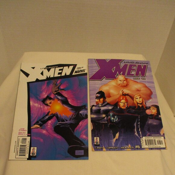Marvel Uncanny X-Men Medium Black White Graphic Comic Book Bundle - Picture 1 of 8